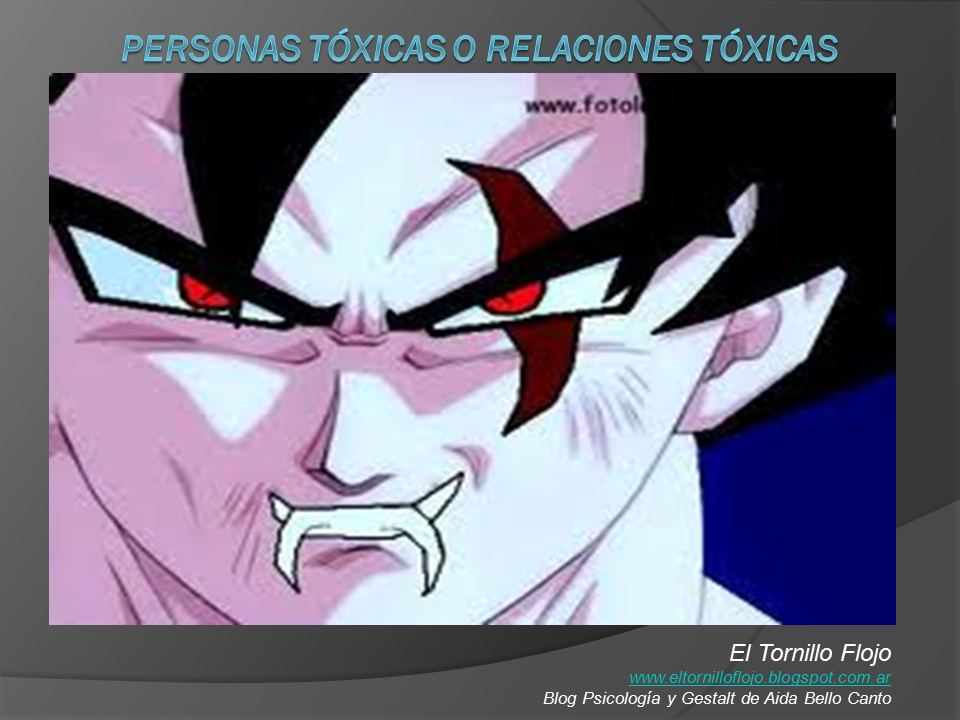 Gente toxica, Persona Toxica, Relaciones Toxicas, Gestalt, Psicologia, acoso moral, Vinculos toxicos, Aida Bello Canto